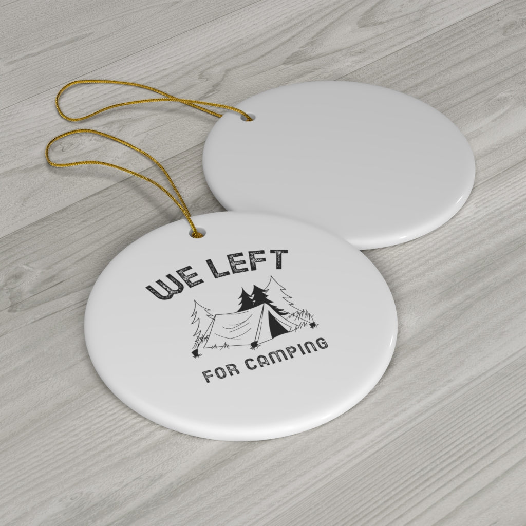 Decoration Weleft - Camping - Personnalisable