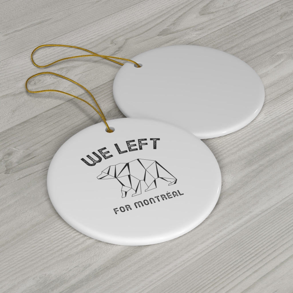 Decoration Weleft - Ours Origami - Personnalisable